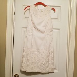Adrianna Papell White Dress